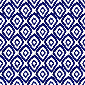 ikat indigo simple kids painted  hand-drawn hand-painted dye indigo blue summer tropical