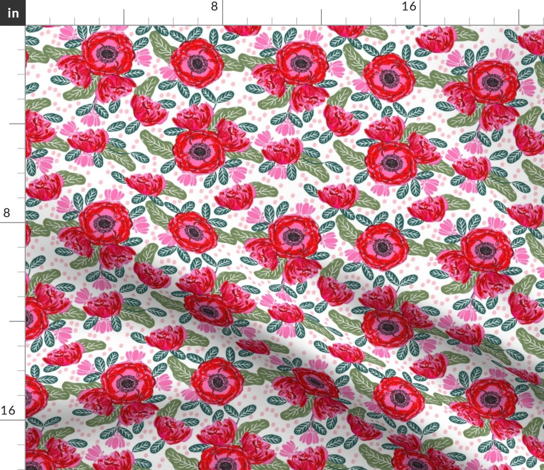 pink and red flowers cute flowers florals girls sweet flower