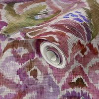 Ikat Parrot  Plum