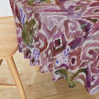 Ikat Parrot  Plum