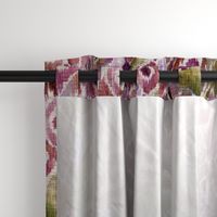 Ikat Parrot  Plum