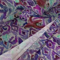 Ikat Parrot - Violet