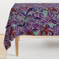 Ikat Parrot - Violet