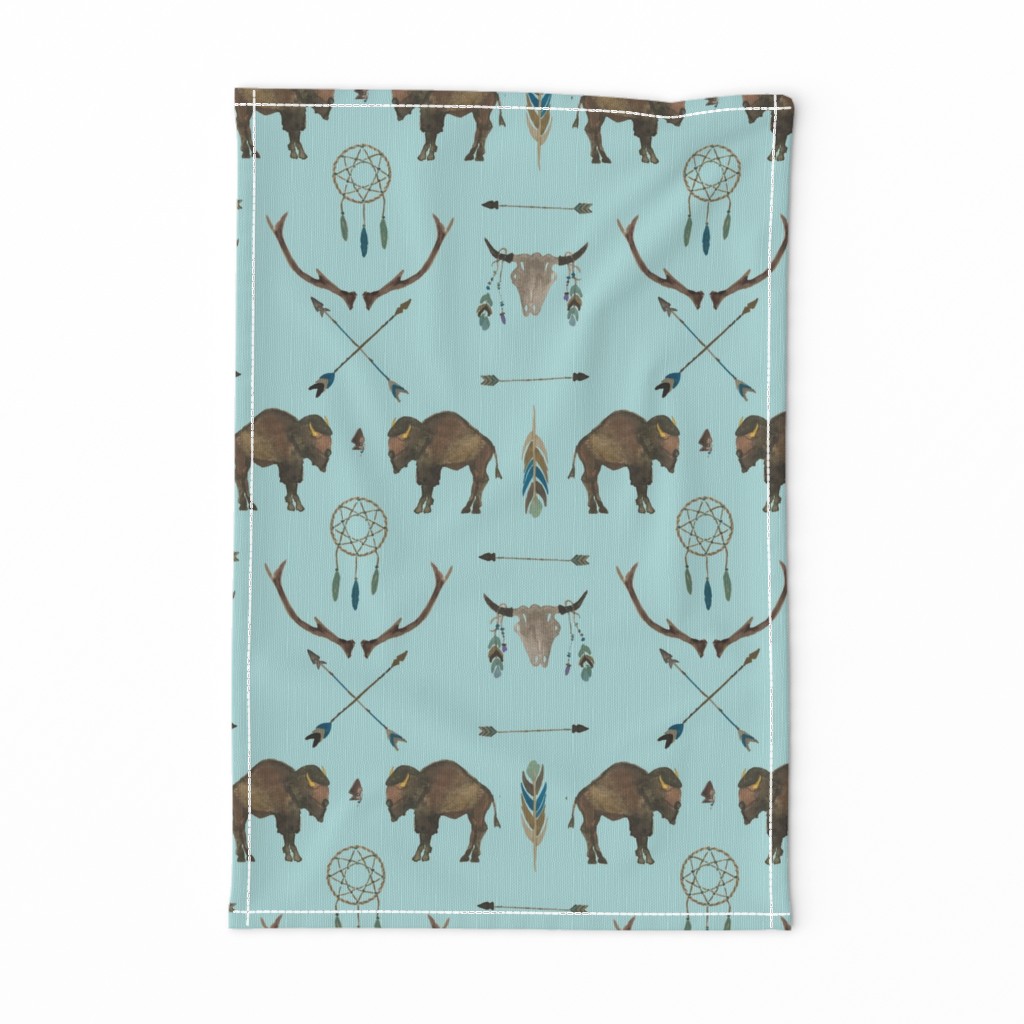 Blue Sky Buffalo Handpainted Western Motifs