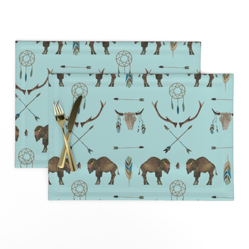 Blue Sky Buffalo Handpainted Western Motifs