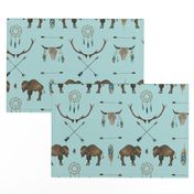 Blue Sky Buffalo Handpainted Western Motifs