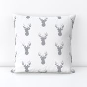 Deer- Med grey/white-
