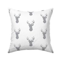 Deer- Med grey/white-