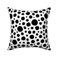  CUT OUTS dots – black white