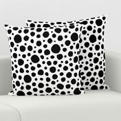  CUT OUTS dots – black white