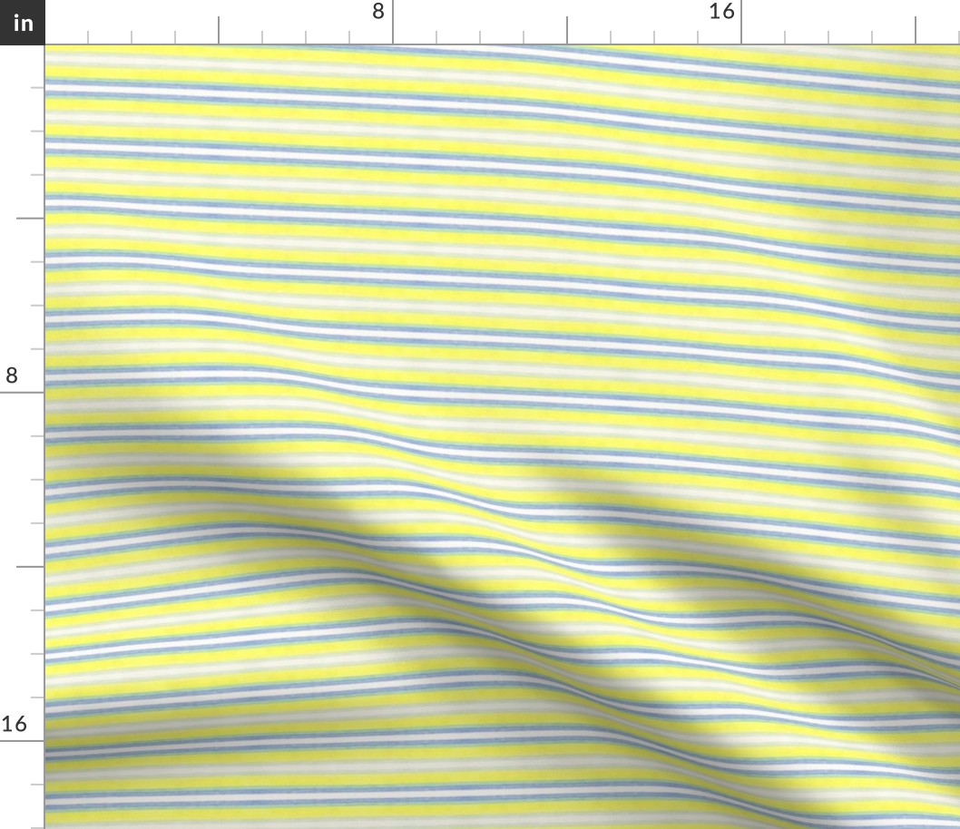 Blue and Yellow Stripes horizontal