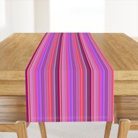 WATERCOLOR FUN PARTY LINES STRIPES ULTRAVIOLET PINK RED BURGUNDY