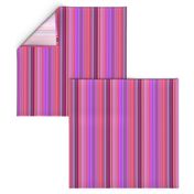 WATERCOLOR FUN PARTY LINES STRIPES ULTRAVIOLET PINK RED BURGUNDY