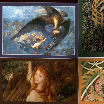 Pre-Raphaelite mix