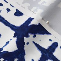 Shibori Windows - Indigo Blue