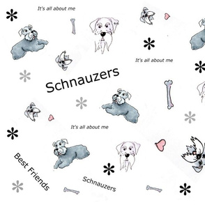 Schauzer best friends