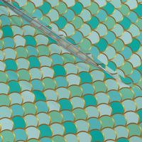 Sea Green Mermaid Tail