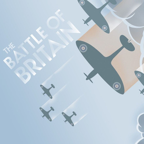 Battle of Britain tea towel