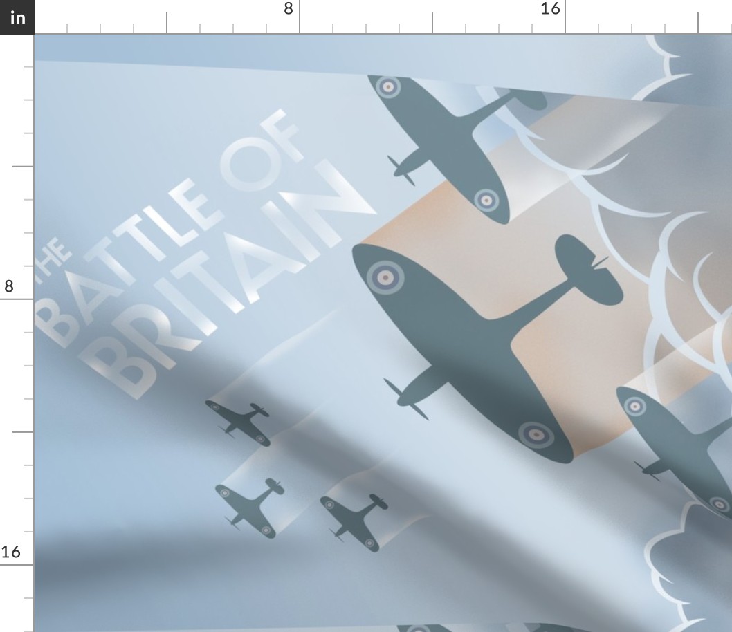 Battle of Britain tea towel