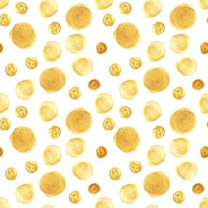 Golden polka dot