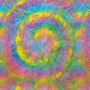 Rainbow Spiral Tie Dye