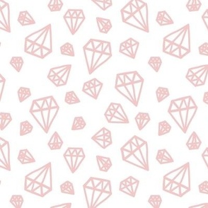 Pink diamond pattern