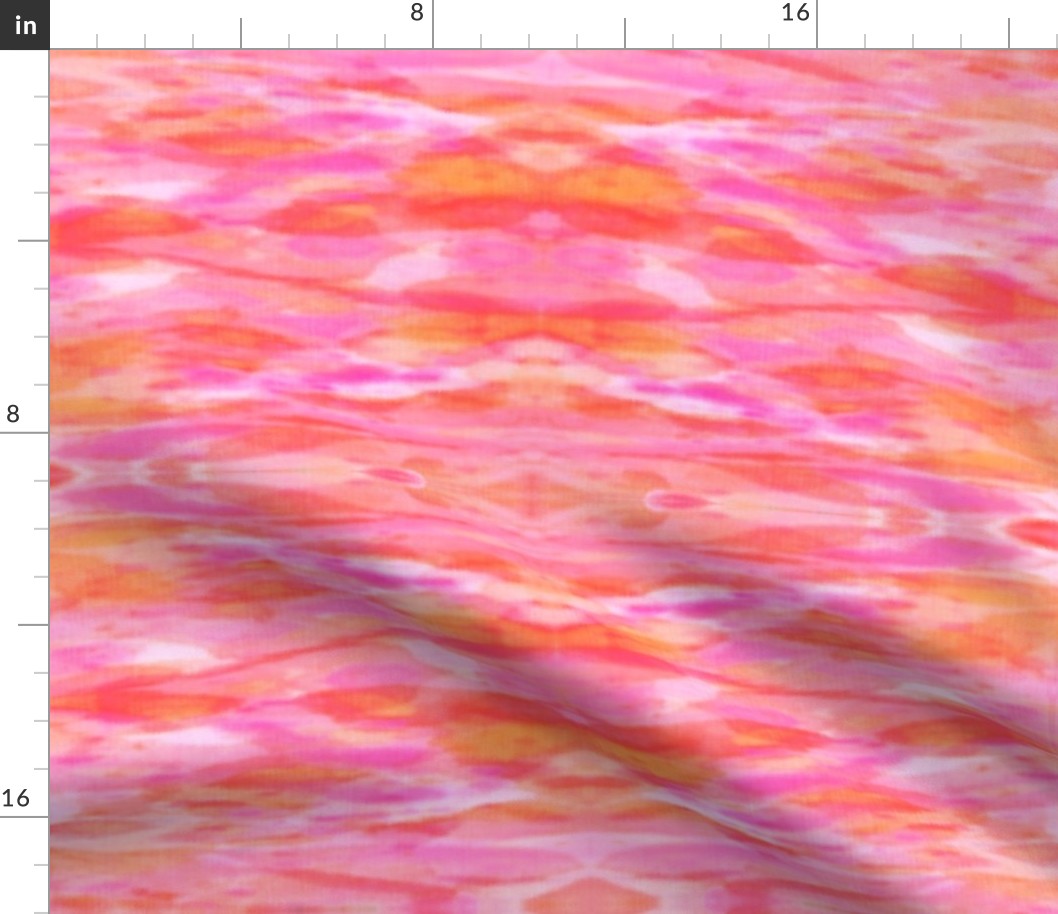 Sunset Pink Tie Dye