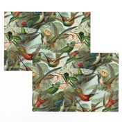 Vintage Hummingbird Pattern (Large)