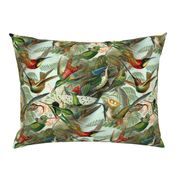 Vintage Hummingbird Pattern (Large)