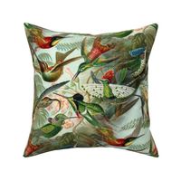 Vintage Hummingbird Pattern (Large)