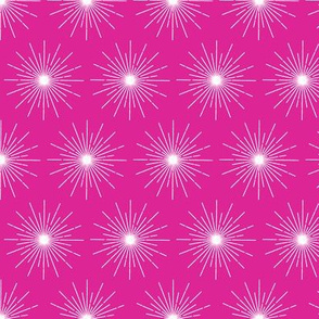Pulsar* (Pink Riot) || starbursts of light