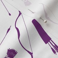 Archery in Purple // Large