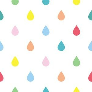 Rainbow Raindrops