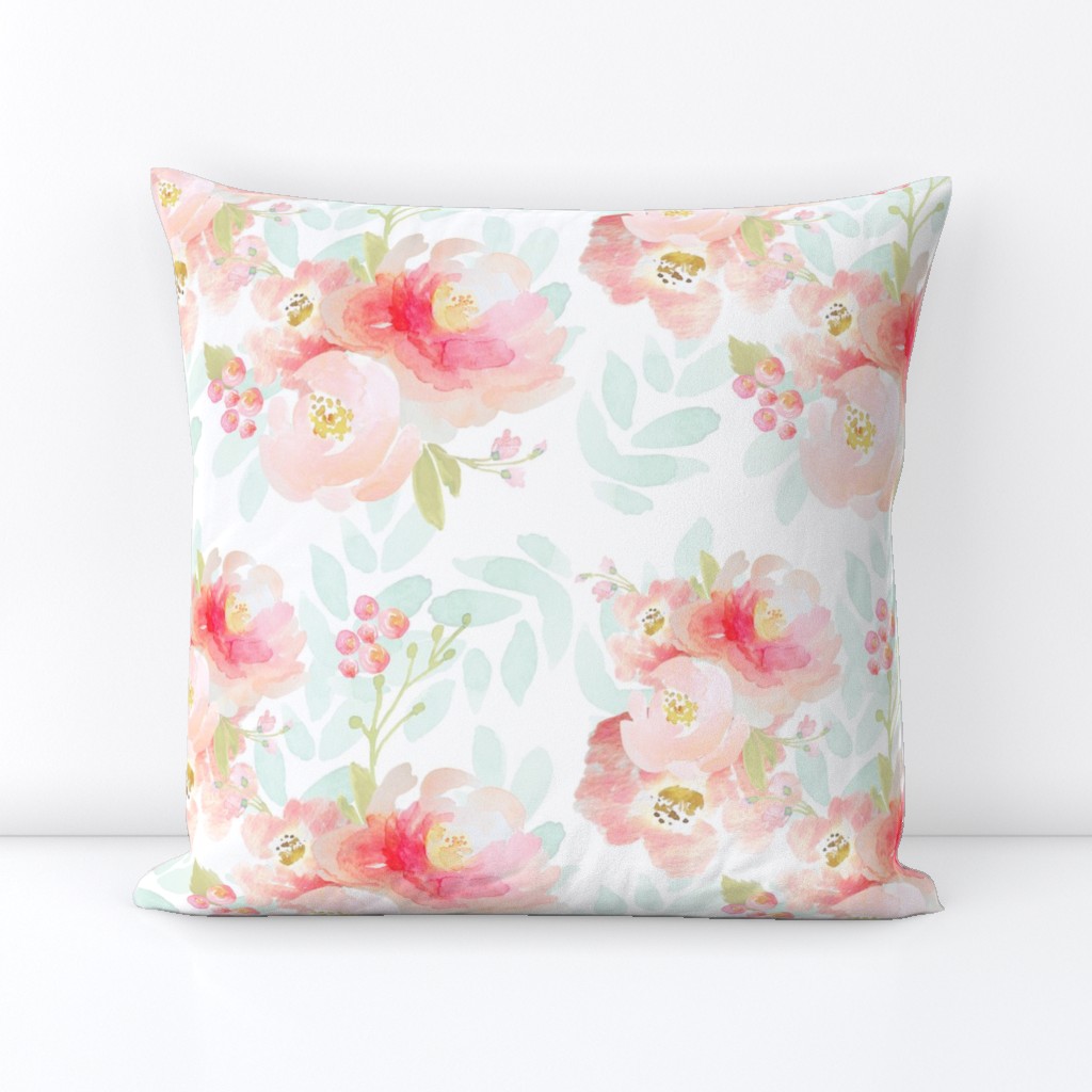 Indy Bloom Pink Plush Florals A