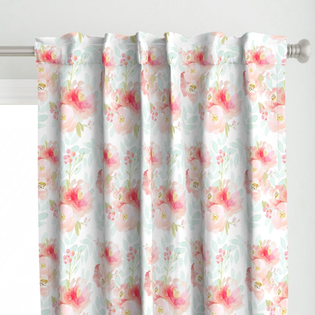 Indy Bloom Pink Plush Florals A