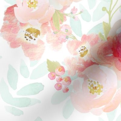 Indy Bloom Pink Plush Florals A