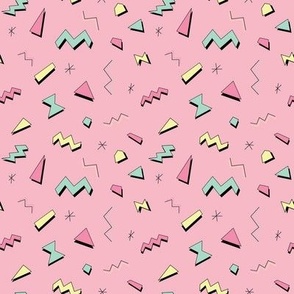 Bright abstract retro pattern