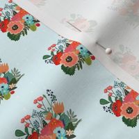 Happy Bright Florals Mini Print