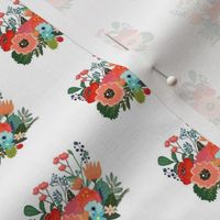 Happy Bright Florals Mini Print