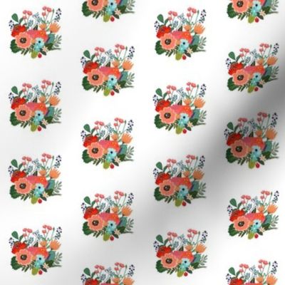 Happy Bright Florals Mini Print