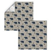 Bears_and_Triangles_Navy_Linen