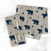 Bears_and_Triangles_Navy_Linen