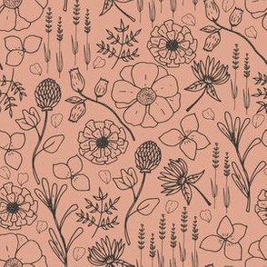 Spring Wildflower in Pink 02