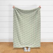 Sweet Florals Minty Green