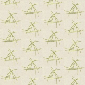 Tipi in Green