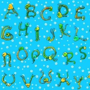 Jellyfish Alphabet