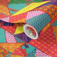 Spider Web Crazy Quilt