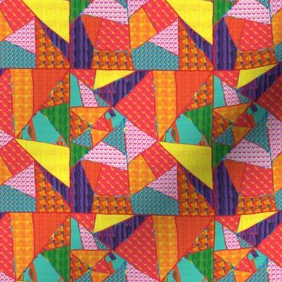 Spider Web Crazy Quilt