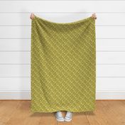 Trendy summer spring geometric pineapple fruit scandinavian style yellow mustard