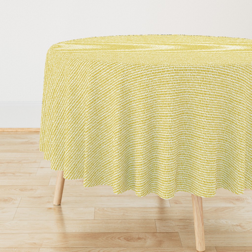 Strokes and stripes abstract scandinavian style brush design gender neutral yellow mustard XS